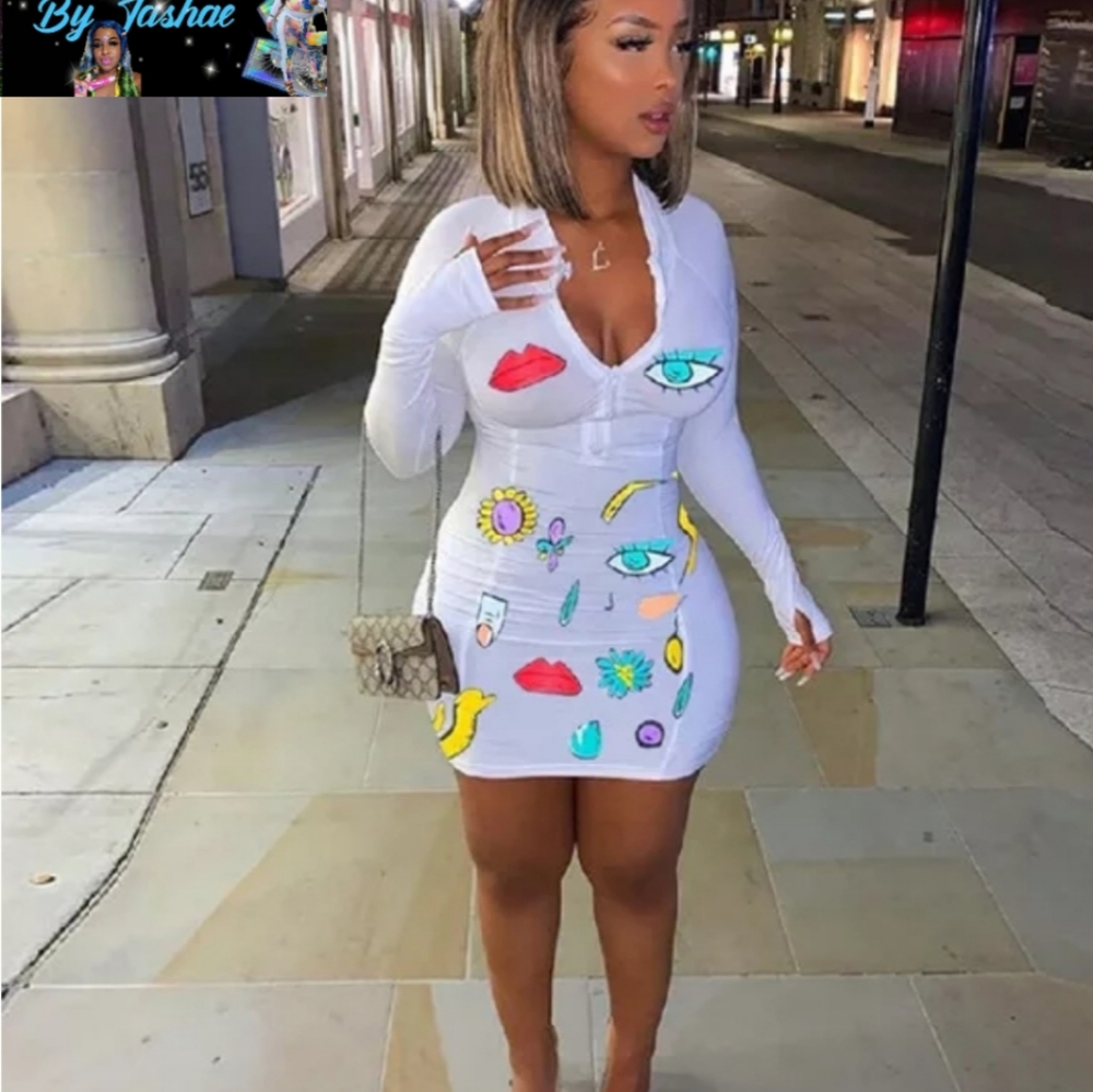 Sassy mini dress